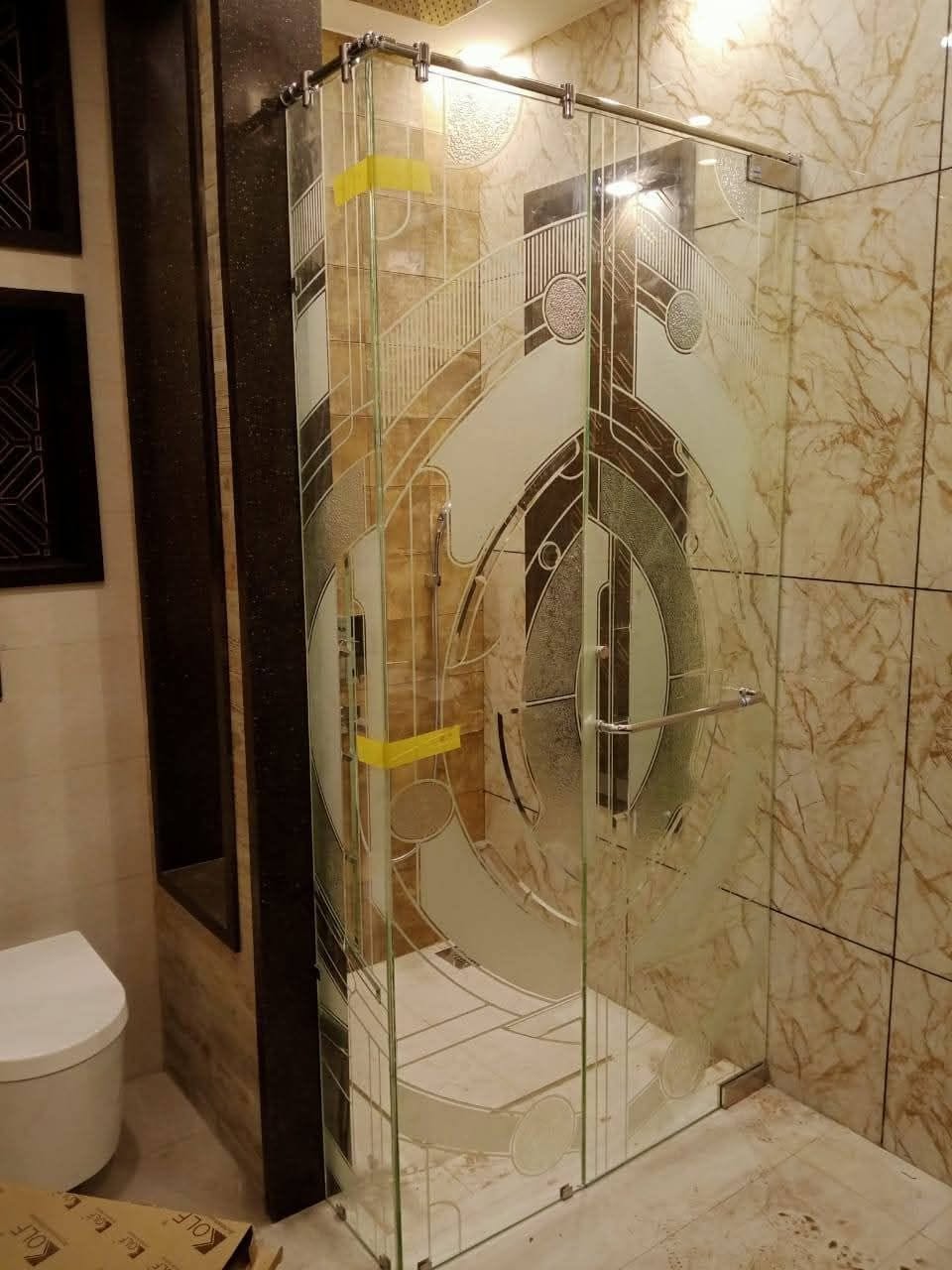 Completed Glass Partition Project in Lahore